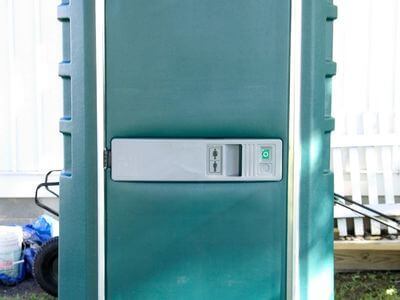 Professional portable toilet for construction services in Conroe